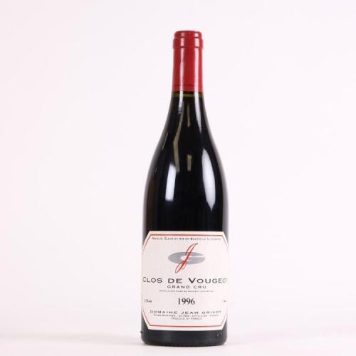 (1) 1996 Domaine Jean Grivot Clos de Vougeot Grand Cru, Cote de Nuits