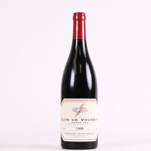 (1) 1999 Domaine Jean Grivot Clos de Vougeot Grand Cru, Cote de Nuits