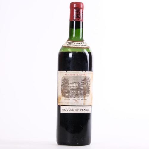 (1) 1959 Chateau Lafite Rothschild 1er Cru Classe, Pauillac