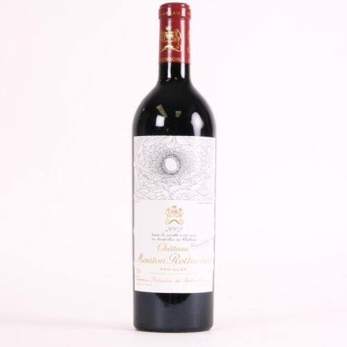 (1) 2002 Chateau Mouton Rothschild 1er Cru Classe, Pauillac *