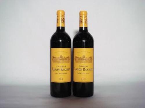 (2) 2012 Chateau Lafon Rochet, St Estephe