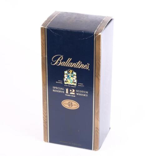 (1) Ballantine's Special Reserve 12yo Blended Whisky 1000ml 43% abv