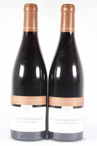 (2) 2011 Domaine Thierry Violot-Guillemard Auxey-Duresses Les Reugnes 1er Cru, Cote de Beaune
