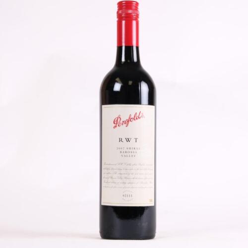 (1) 2007 Penfolds RWT Shiraz, Barossa SA