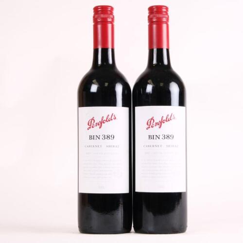 (2) 2007 Penfolds Bin 389 Cabernet Sauvignon/Shiraz, South Australia