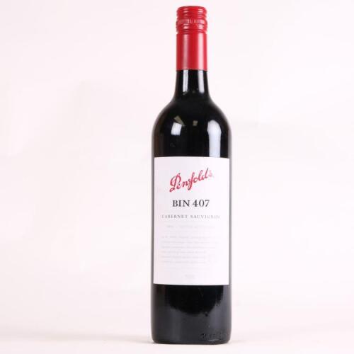 (1) 2007 Penfolds Bin 407 Cabernet Sauvignon, South Australia