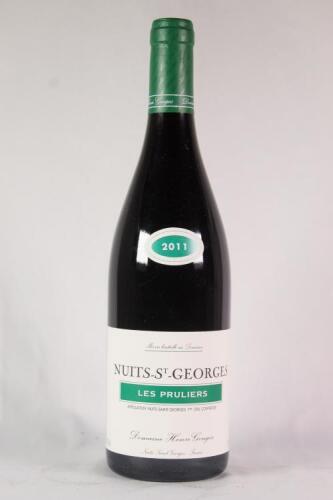 (1) 2011 Domaine Henri Gouges Nuits St Georges Les Pruliers 1er Cru, Cote de Nuits