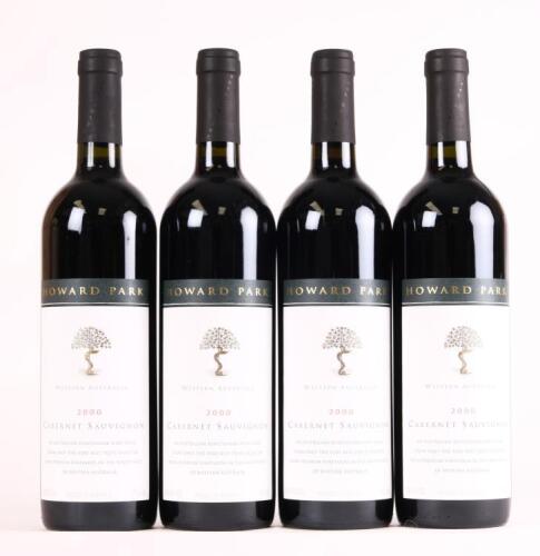 (4) 2000 Howard Park Cabernet Sauvignon/Merlot, West Australia