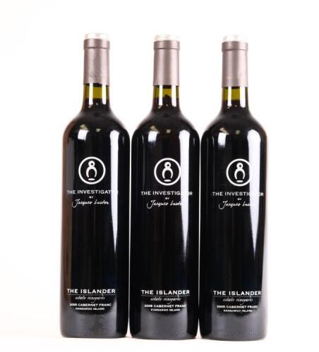 (3) 2005 The Islander Estate The Investigator Cabernet Franc, Kangaroo Island SA