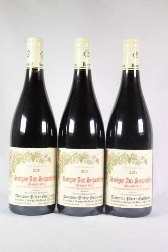 (3) 2011 Domaine Pierre Guillemot Savigny Aux Serpentieres 1er Cru, Cote de Beaune