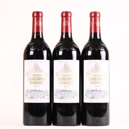 (3) 2010 Chateau Labegorce, Margaux