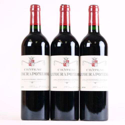 (3) 2010 Chateau Latour a Pomerol, Pomerol
