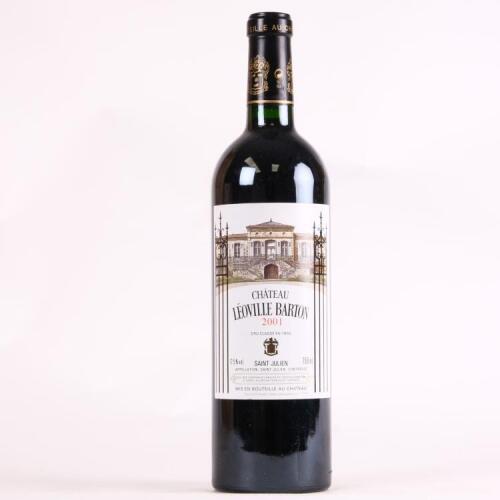 (1) 2001 Chateau Leoville Barton 2eme Cru Classe, St Julien