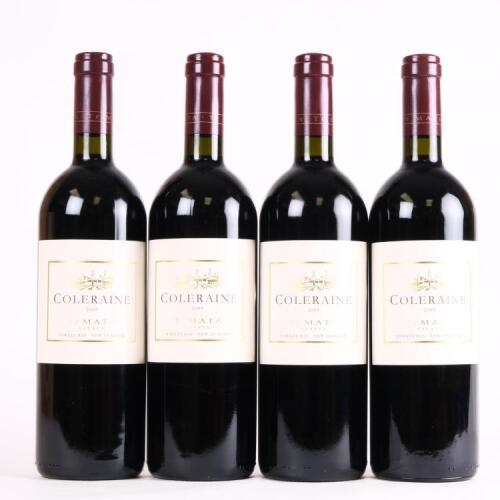 (4) 2009 Te Mata Estate Coleraine, Hawkes Bay