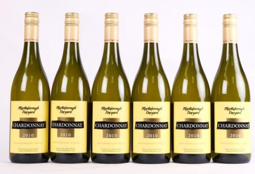(6) 2010 Martinborough Vineyards Chardonnay, Martinborough