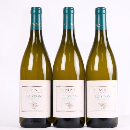 (3) 2019 Te Mata Estate Elston Chardonnay, Hawkes Bay