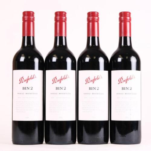 (4) 2012 Penfolds Bin 2 Shiraz/Mourvedre, South Australia