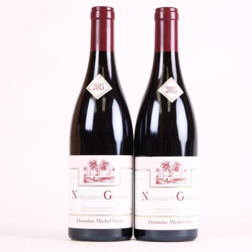 (2) 2015 Domaine Michel Gros Nuits St Georges, Cote de Nuits
