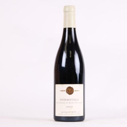 (1) 2007 Les Vins de Vienne Les Chirats de St Christophe Hermitage