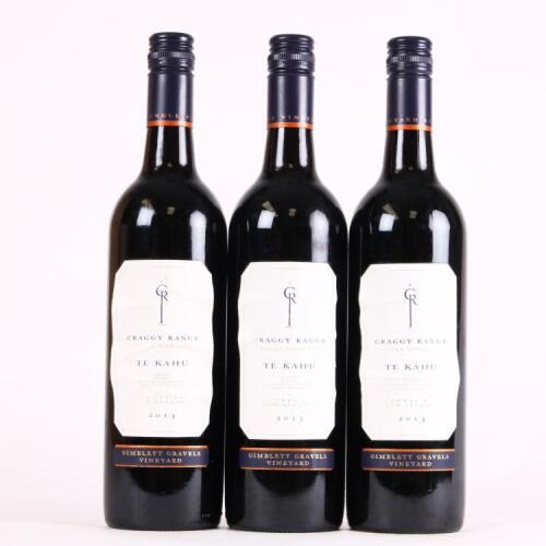 (3) 2013 Craggy Range Te Kahu, Gimblett Gravels