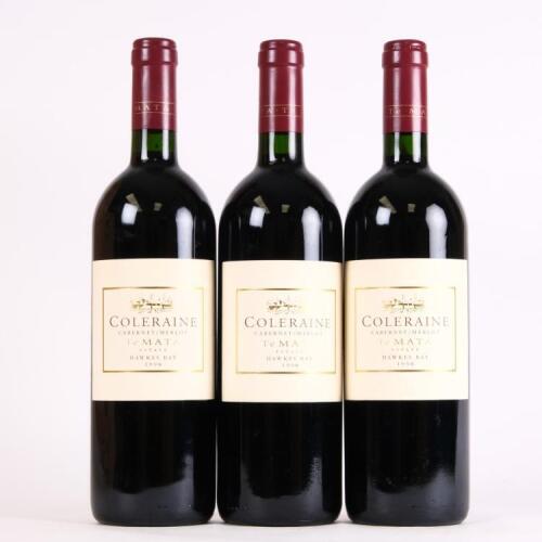 (3) 1998 Te Mata Estate Coleraine, Hawkes Bay