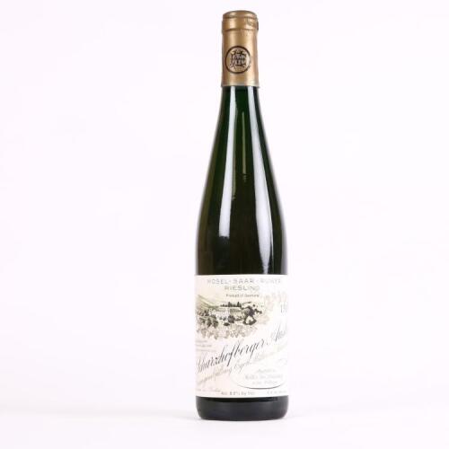 (1) 1989 Egon Muller Scharzhofberger Auslese Goldkapsul, Mosel Saar Ruwer