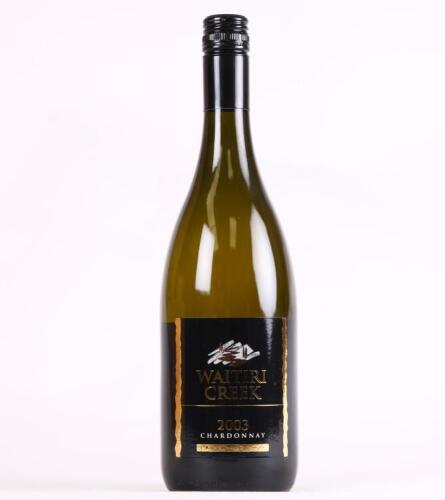 (1) 2003 Waitiri Creek Chardonnay, Central Otago