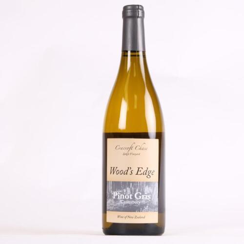 (1) 2010 Cracroft Chase Wood's Edge Pinot Gris, Canterbury