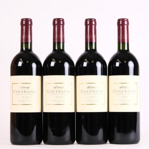 (4) 1999 Te Mata Estate Coleraine, Hawkes Bay