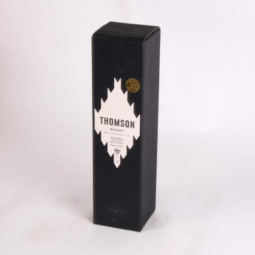 (1) Thomson Progress Report Manuka Smoke Single Malt Whisky 700ml 46% abv, New Zealand