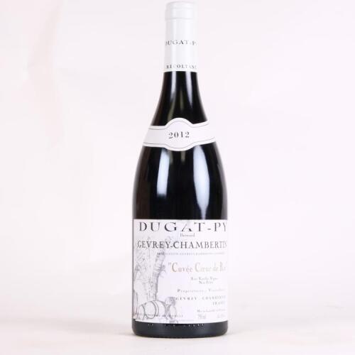 (1) 2012 Dugat-Py Gevrey Chambertin Couer de Roy Tres Vieilles Vignes, Cote de Nuits *