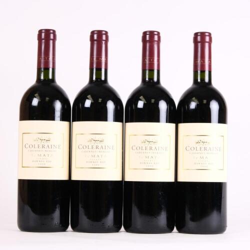 (4) 1999 Te Mata Estate Coleraine, Hawkes Bay