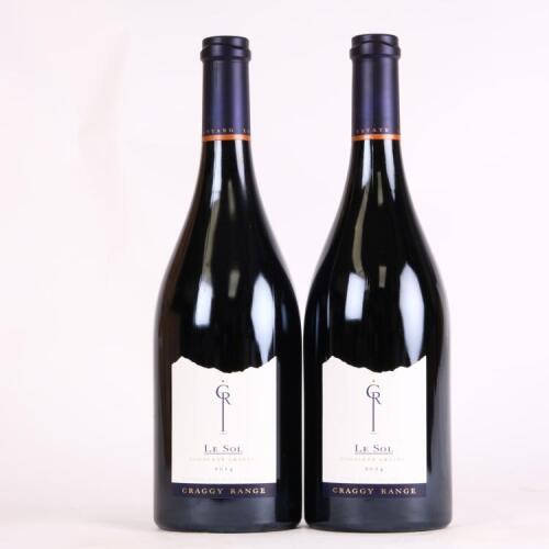 (2) 2014 Craggy Range Le Sol, Gimblett Gravels