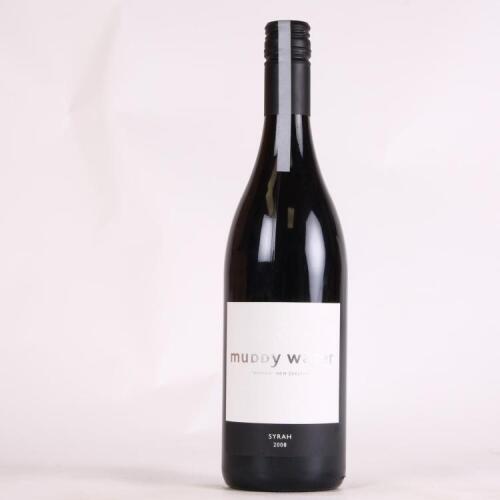 (1) 2008 Muddy Water Syrah, Waipara