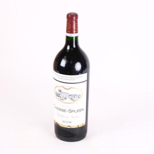 (1) 2008 Chateau Chasse Spleen 1500ml, Moulis en Medoc
