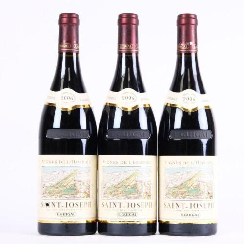 (3) 2006 E. Guigal Vignes de L'Hospice St. Joseph