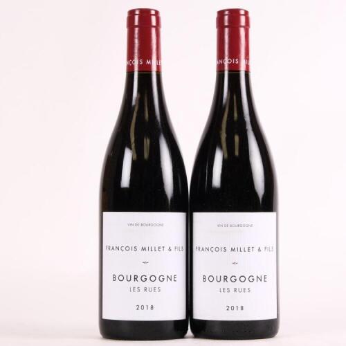 (2)&nbsp;2018 Francois Millet Bourgogne Les Rues, Cote de Nuits *