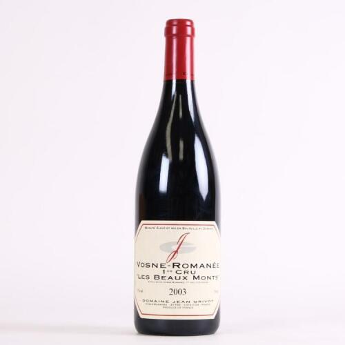 (1) 2003 Domaine Jean Grivot Vosne Romanee Les Beaux Monts 1er Cru, Cote de Nuits
