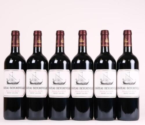 (6) 2010 Chateau Beychevelle 4eme Cru Classe, St Julien