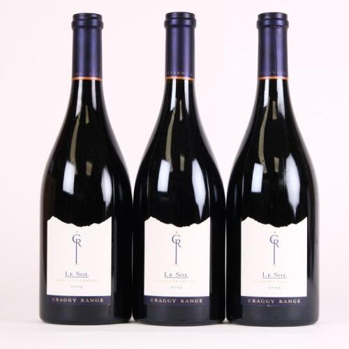 (3) 2009 Craggy Range Le Sol, Gimblett Gravels