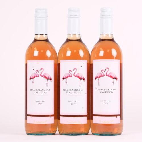 (3)&nbsp;2019 Flamboyance of Flamingos Moscato Frizzante, South Eastern Australia