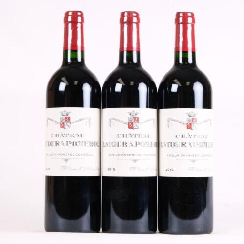 (3) 2010 Chateau Latour a Pomerol, Pomerol