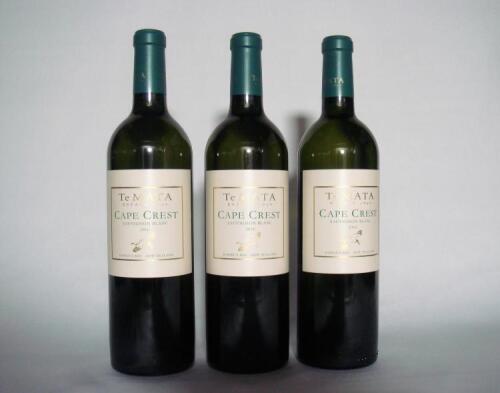 (3) 2016 Te Mata Cape Crest Sauvignon Blanc, Hawkes Bay
